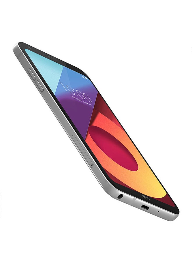 LG - Q6 Full Vision Dual Sim - 32GB, 3GB, 4G LTE, Ice Platinum - Image 1