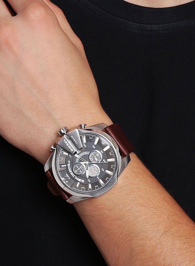 DIESEL Men's Mega Chief Chronograph Wrist Watch DZ4290 - Image 4