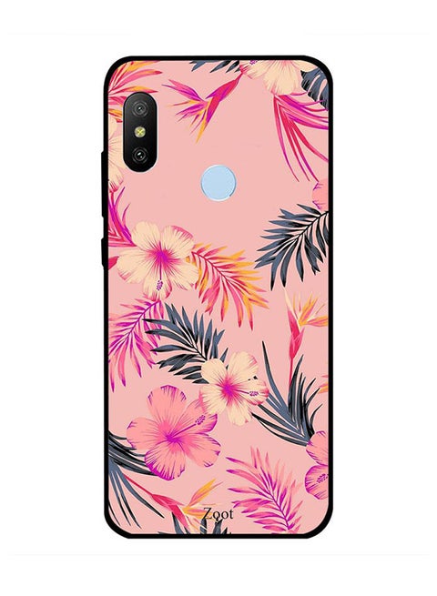 Protective Case Cover For Xiaomi Redmi Note 6 Leaves And Lilies