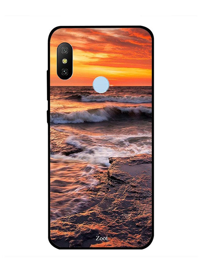 Zoot Protective Case Cover For Xiaomi Redmi Note 6 Pro Ocean Waves 