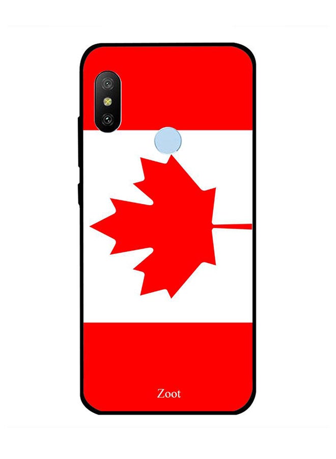 Protective Case Cover For Xiaomi Redmi Note 6 Pro Canada Flag