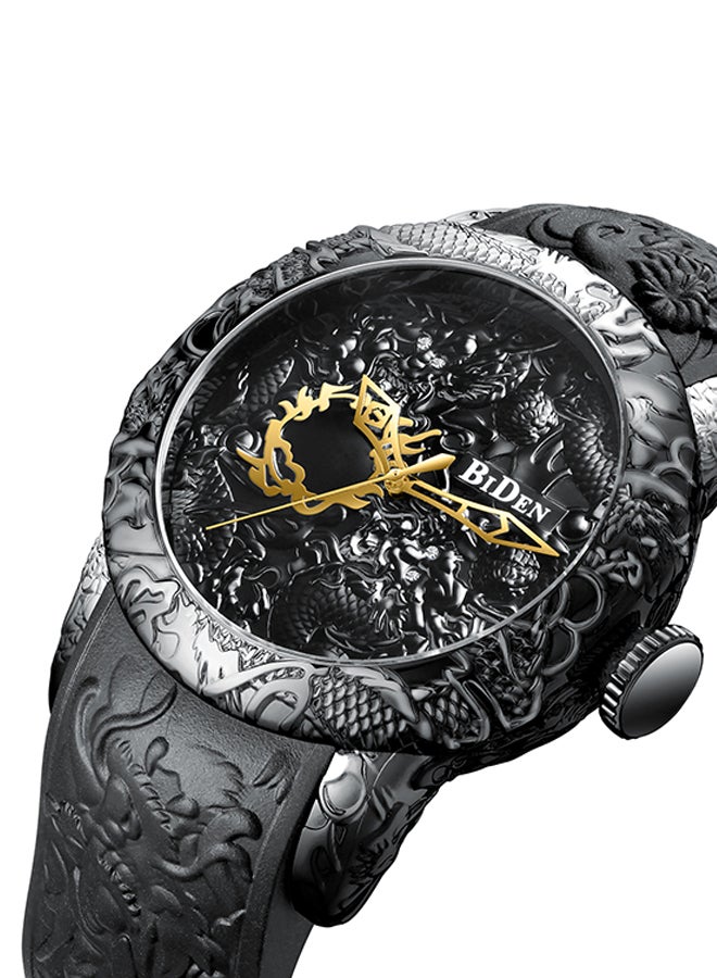 BIDEN men Silicone Analog Wrist Watch - Image 2