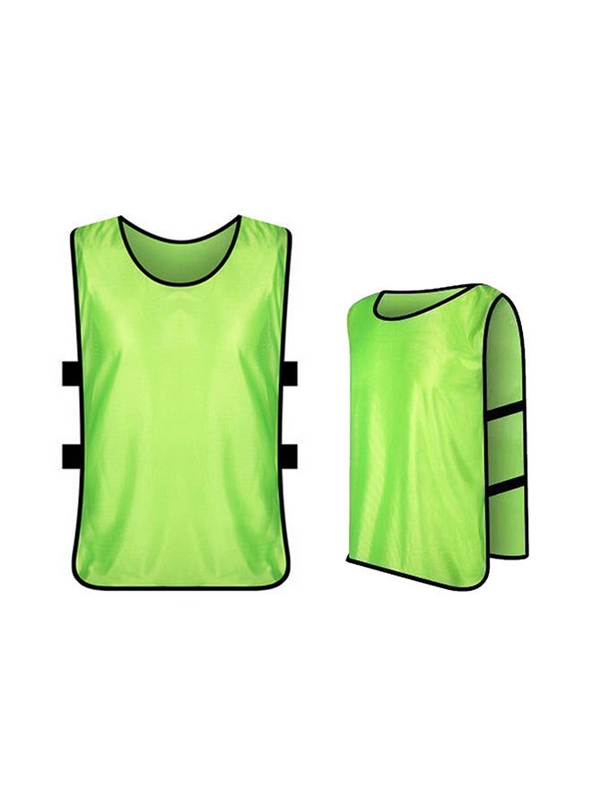 Generic 6 PCS Adults Soccer Pinnies Quick Drying Football Jerseys Sports Scrimmage Practice Sports Vest Team Training Bibs  - Image 2