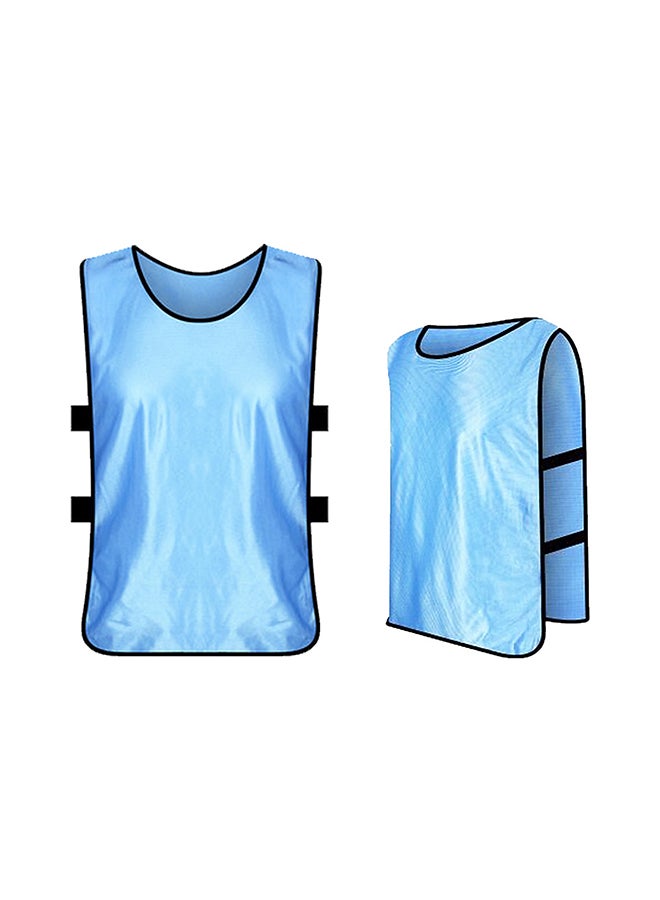 Generic 12 PCS Kid's Soccer Pinnies Quick Drying Football Jerseys Youth Sports Scrimmage Practice Sports Vest Team Training Bibs - Image 2