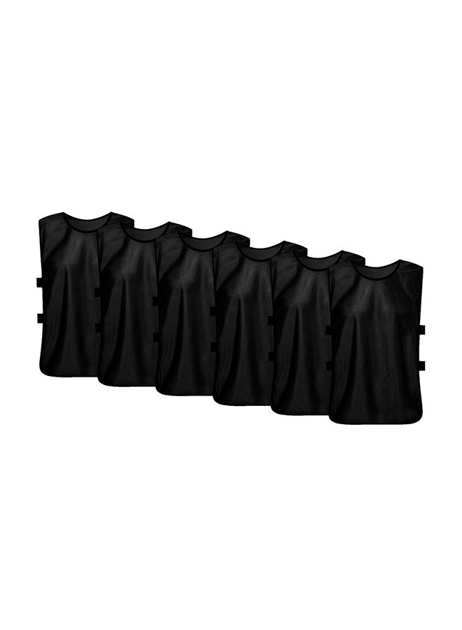 Generic 6 Piece Soccer Pinnies Quick Drying Football Jerseys - Image 1