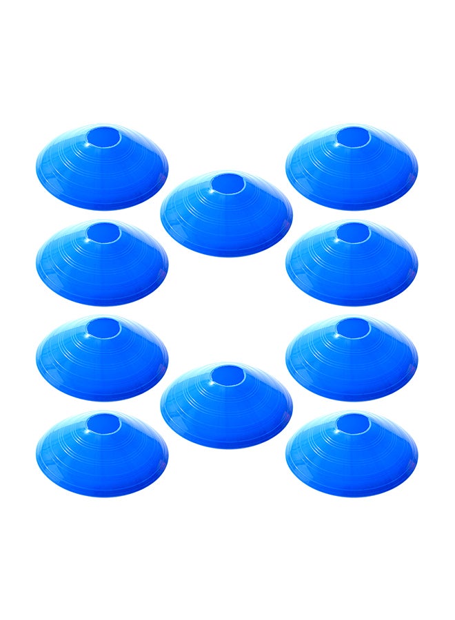 Generic 10Piece Soccer Training Obstacle Round Cones Marker Discs Sports Equipment Set  - Image 1