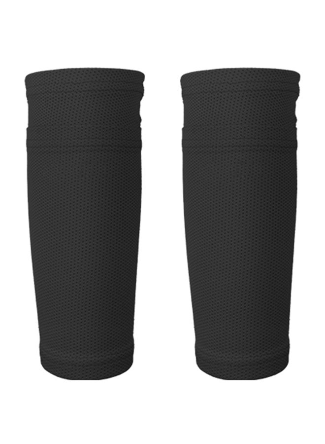 Generic 2 PCS Soccer Shin Sleeves Football Calf Socks Breathable Football Protective Sleeves with Pocket for Shin Guards - Image 1