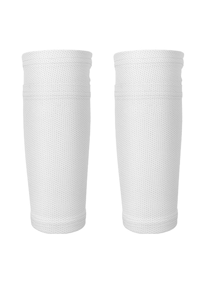 Generic 2 PCS Soccer Shin Sleeves Football Calf Socks Breathable Football Protective Sleeves with Pocket for Shin Guards - Image 1