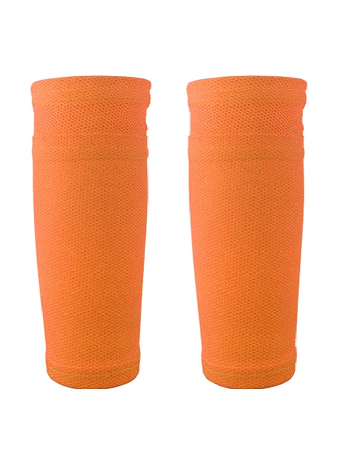 Generic 2 PCS Soccer Shin Sleeves Football Calf Socks Breathable Football Protective Sleeves with Pocket for Shin Guards - Image 1