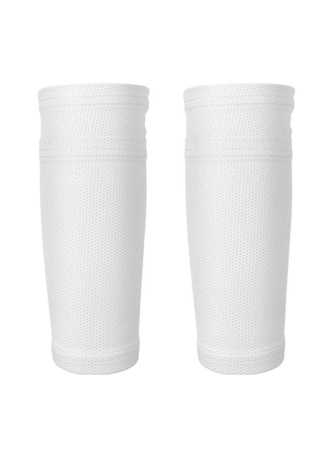 Generic 2 PCS Soccer Shin Sleeves Football Calf Socks Breathable Football Protective Sleeves with Pocket for Shin Guards - Image 1