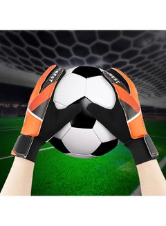 Generic Kid's Goalkeeper Gloves Finger Protection Latex Soccer Goalie Gloves Teenagers Breathable Sports Gloves  - Image 2