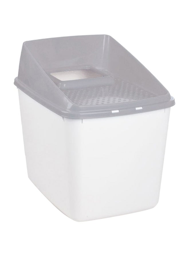 all for paws No Mess Litter Box Grey 