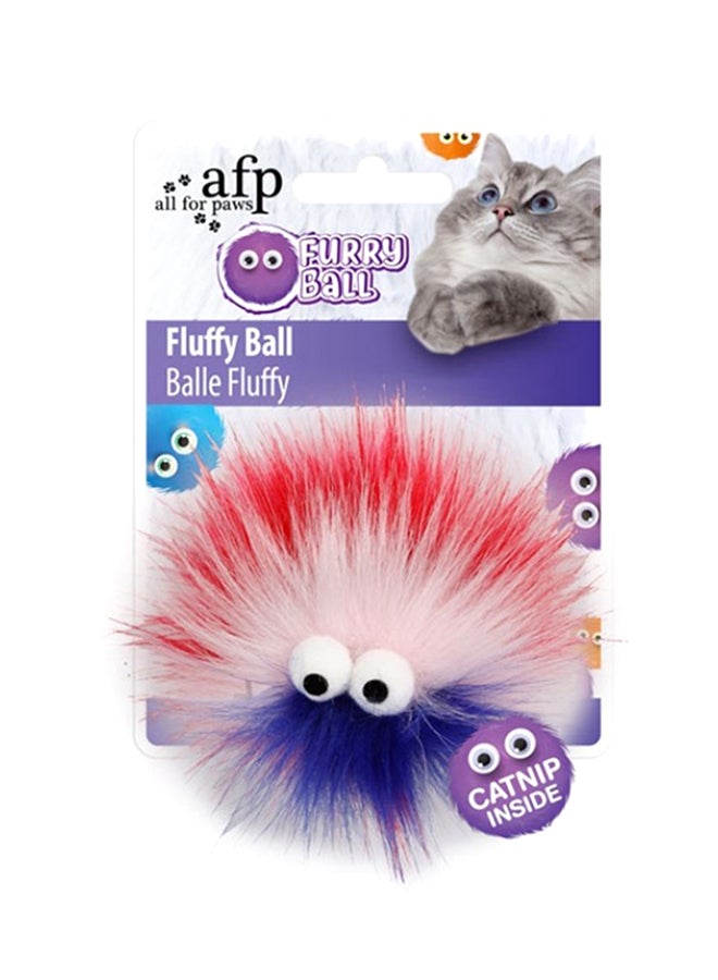 all for paws Fluffy Ball Red 