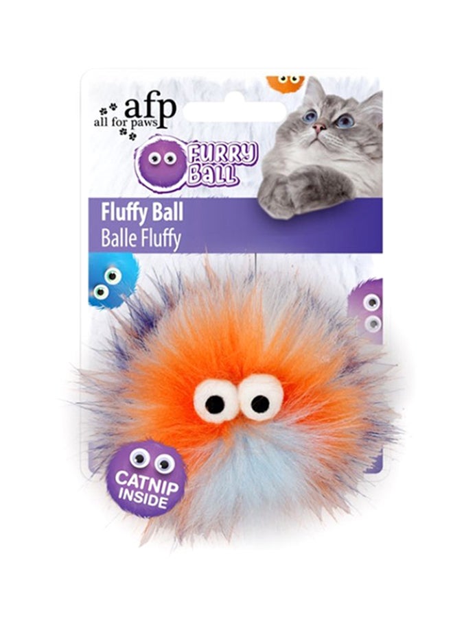 all for paws - Fluffy Ball Orange - Image 1