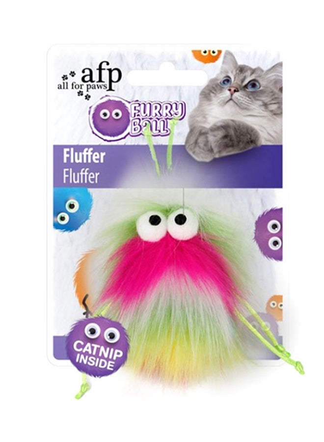 all for paws Fluffer Toy Pink 