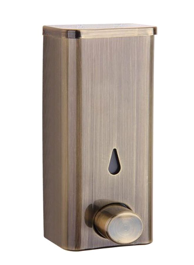 CYTHERIA Wall-Mounted Soap Dispenser Brown 
