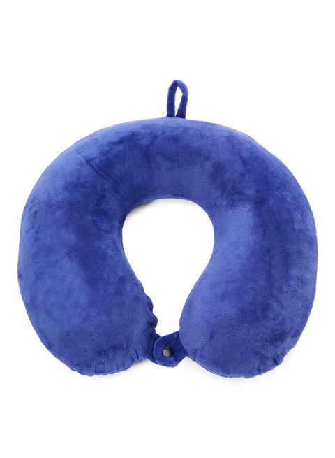 U Shaped Foam Travel Pillow foam Navy Free Size