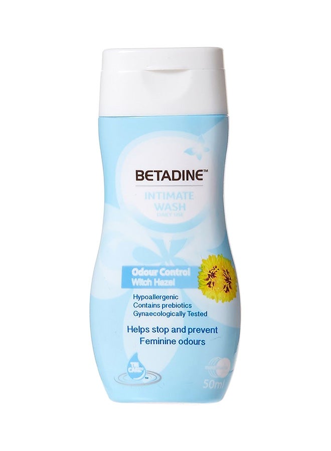 BETADINE Intimate Wash Odour Control Witch Hazel, 50 ml 50ml 