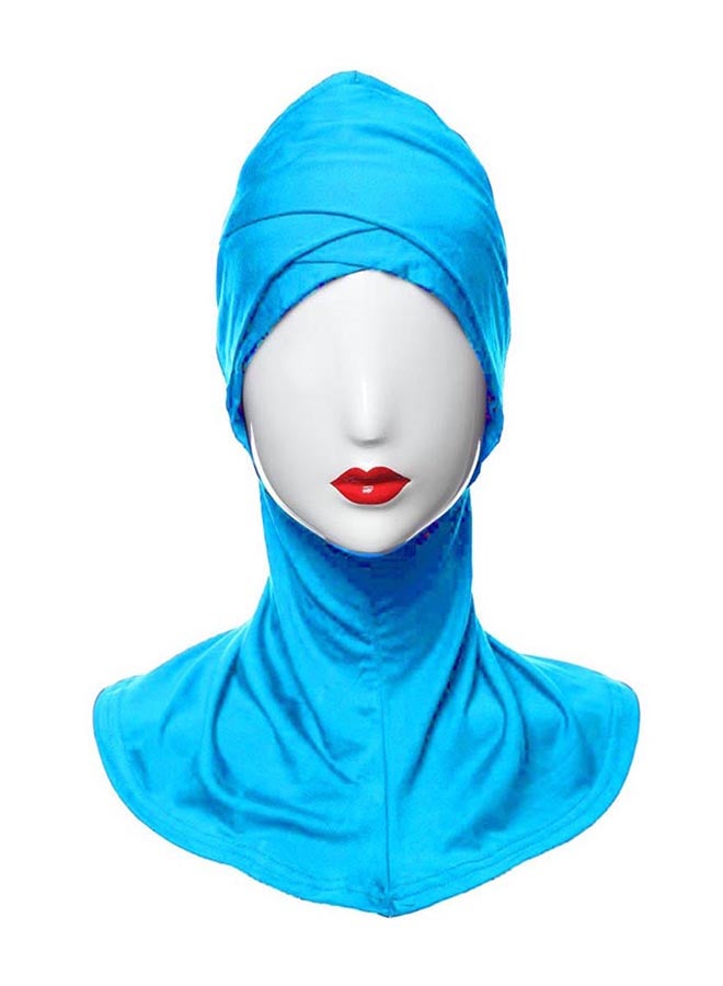 حجاب لتغطية الرأس أزرق
