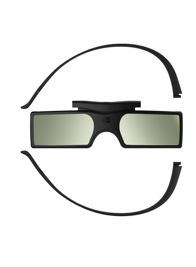 Generic DLP Link 3D Shutter Glasses Black  - Image 3