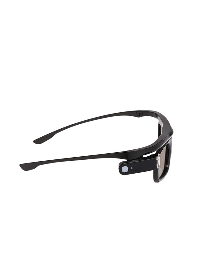 Generic 3D Active Rechargeable Shutter Glasses Black  - Image 3