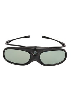 Generic 3D Active Shutter Bluetooth Glasses Black  - Image 1