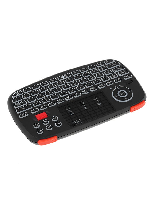 RII - Mini Wireless Keyboard Bluetooth Remote Control Black - Image 1