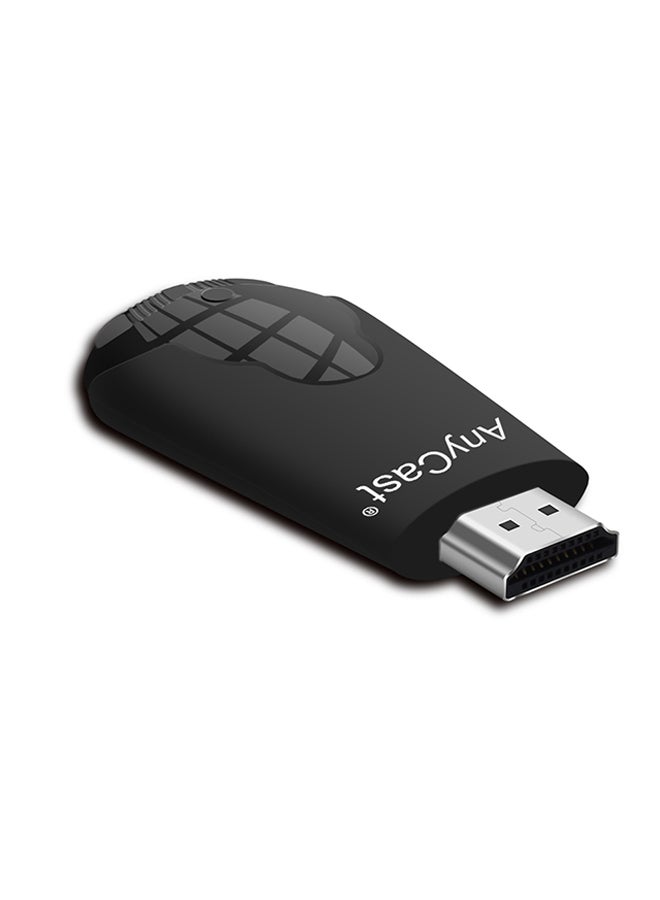 Wireless WiFi Display Dongle Receiver Black