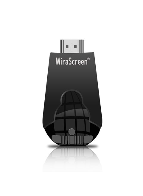 Wireless WiFi Display Dongle Receiver Black