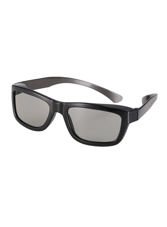 Generic Lightweight Passive 3D Glasses Black  - Image 1