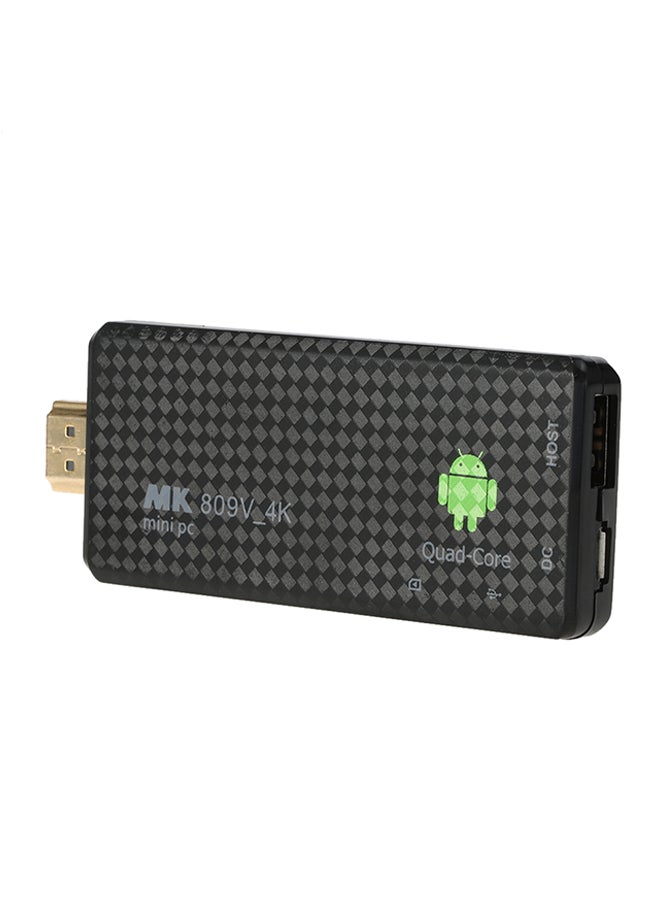 جهاز دونغل تي في أندرويد طراز MK809 IV أسود - Image 1