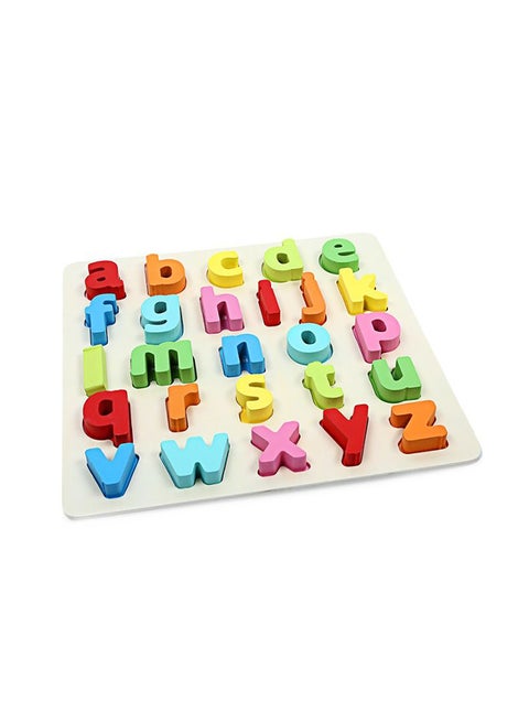 Lower Case Alphabet Letters Wooden Puzzle Set