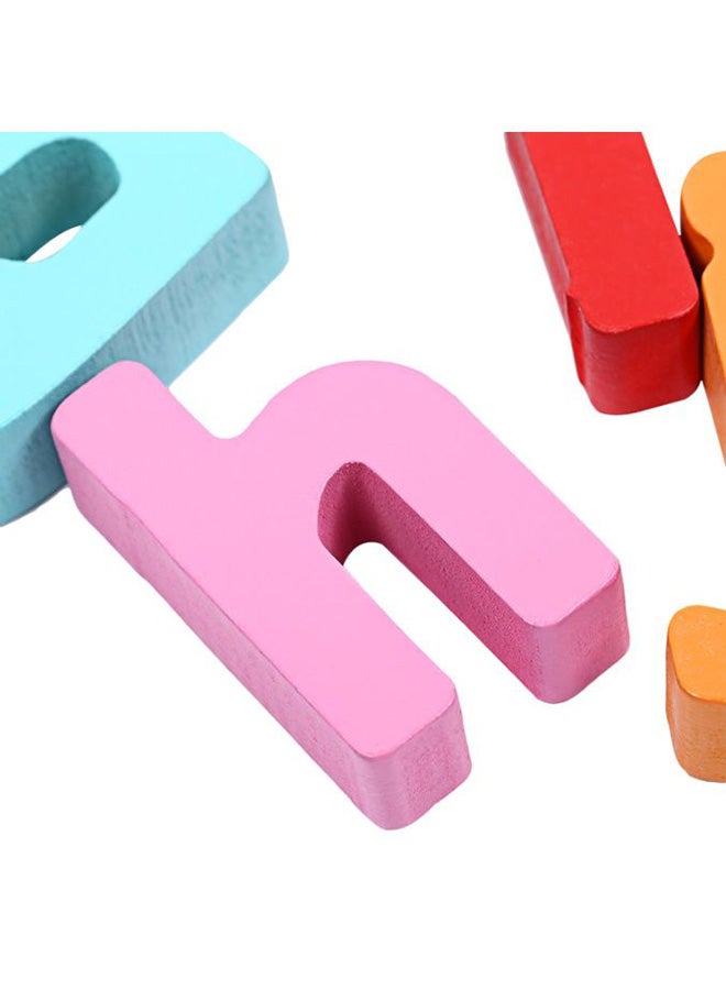 Lower Case Alphabet Letters Wooden Puzzle Set