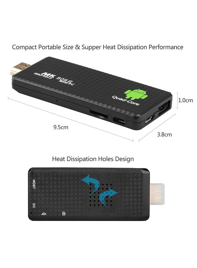 Generic - MK809 Ⅲ Android TV Dongle Black - Image 1