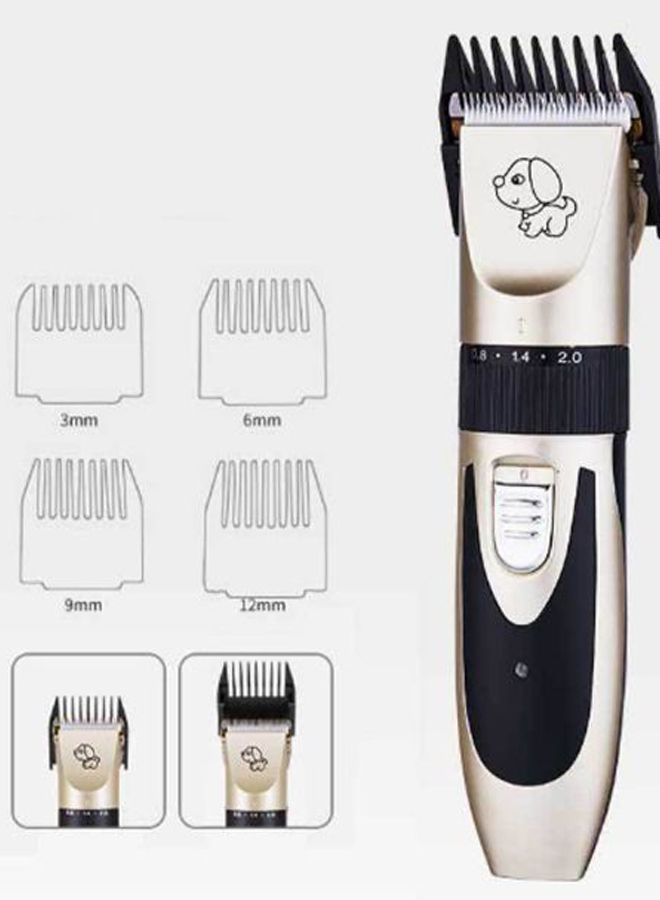 Dog And Cat Shaving Hair Clipper Gold/Black 1kg - Image 2