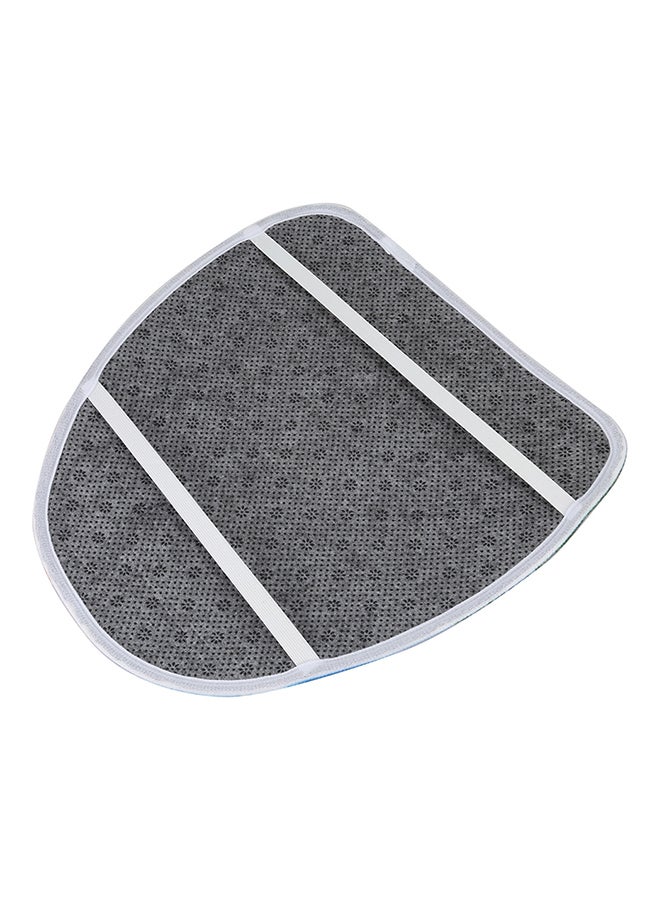 3-Piece Starfish Shell Pattern Bath Mat Multicolour One Size - Image 2