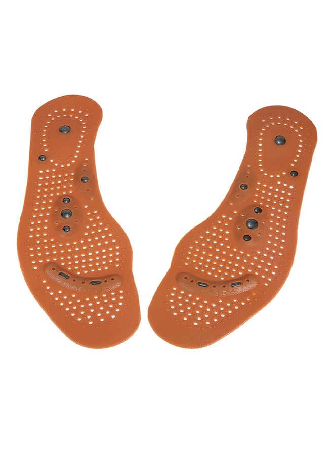 Generic 1-Pair Magnetic Therapy Health Care Foot Massage Insoles Shoe Pads 