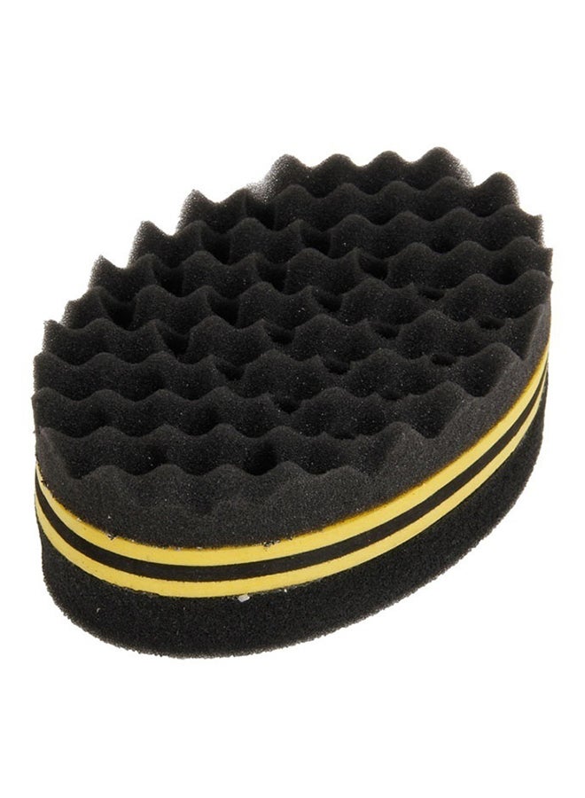 Generic Magic Barber Hair Brush Wave Sponge For Dreads Yellow 20cm