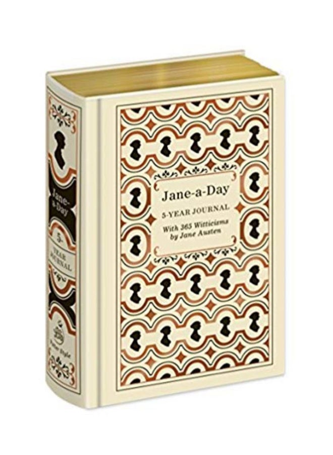 Jane-A-Day: 5 Year Journal Hardcover English by Potter Style - 40878 