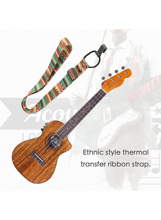 Transfer Ribbon Ethnic Style Practical Little Guitar Belt Musical Instrument Accessory - Image 4