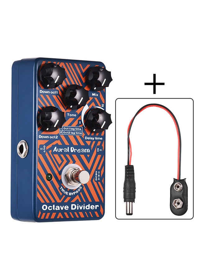 Generic Polyphonic Octave Guitar Effect Pedal 