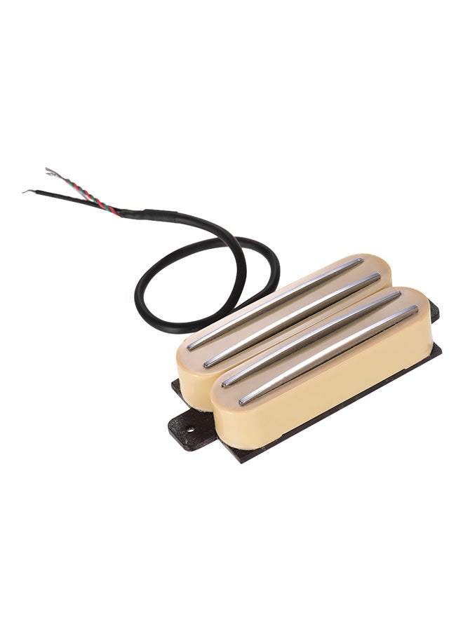 Twin Rail Humbucker Pickup With 4 Wires For St Lp Electric Guitar Replacement Parts