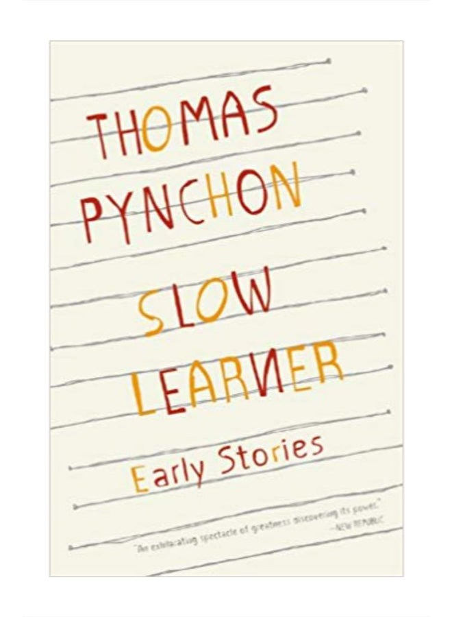 Slow Learner: Early Stories Paperback English by Thomas Pynchon - 30 April 1985 