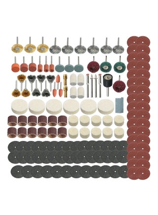 347-Piece Grinding Sanding Polishing Rotary Tool Set Multicolour 16 x 16 x 4cm - v1558593499/N24776403A_1