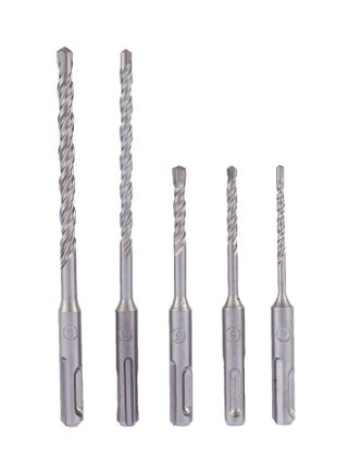 5-Piece SDS Drill Bit Silver 18.5 x 8 x 1cm - v1558593505/N24776470A_1