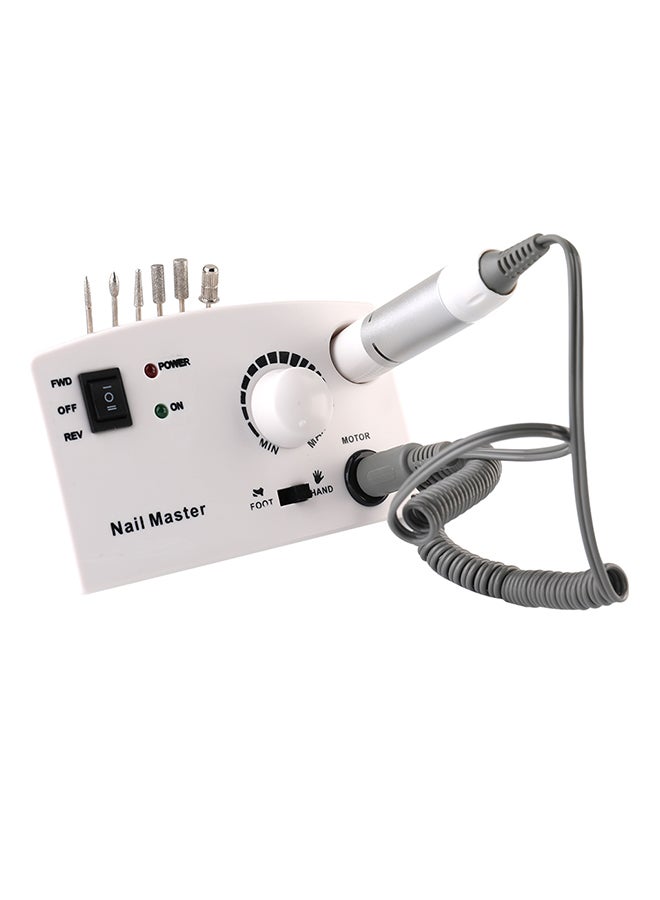 Electric Nail Pedicure Tool White 24 x 20 x 9.5cm