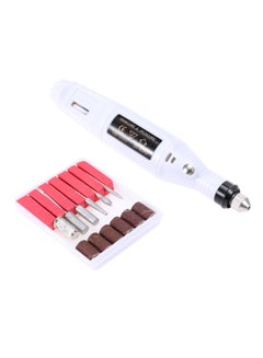 Generic 15-Piece Mini Electric Grinder Set Multicolour 24 x 16 x 3cm 
