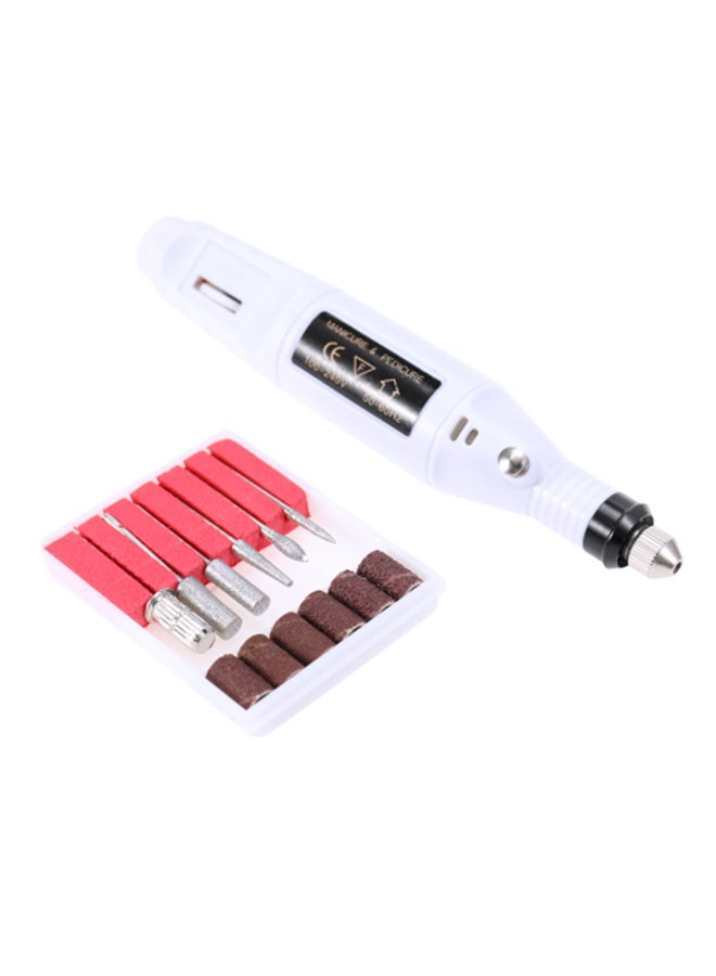 15-Piece Mini Electric Grinder Set Multicolour 24 x 16 x 3cm 