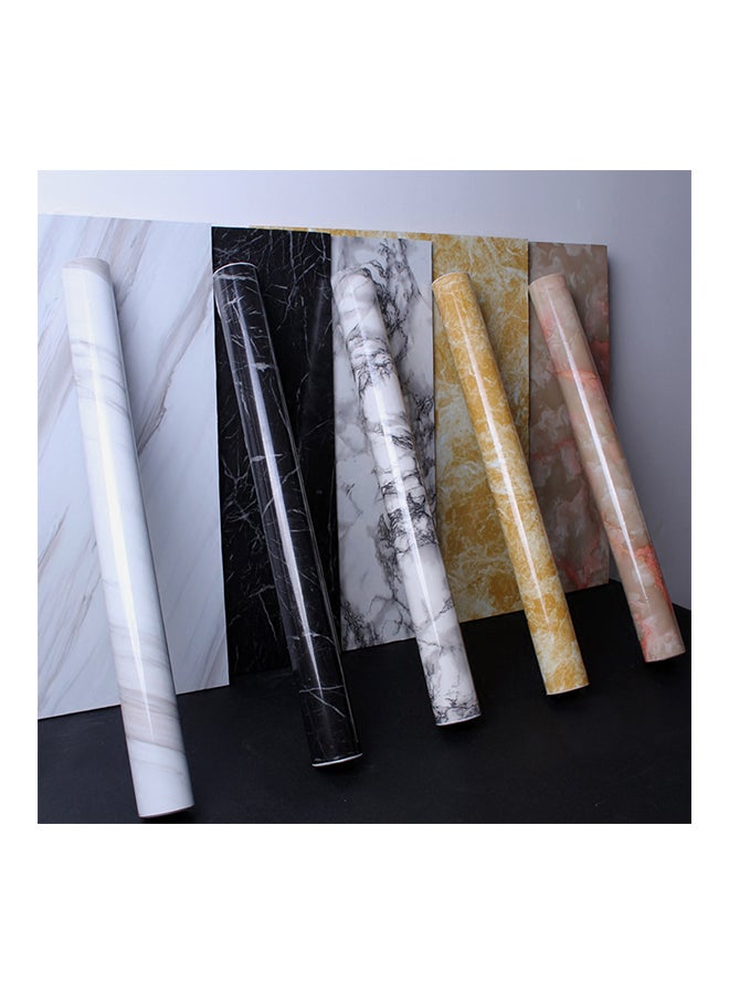 Marble Pattern Self-Adhesive Wallpaper Beige 0.31kg - Image 1