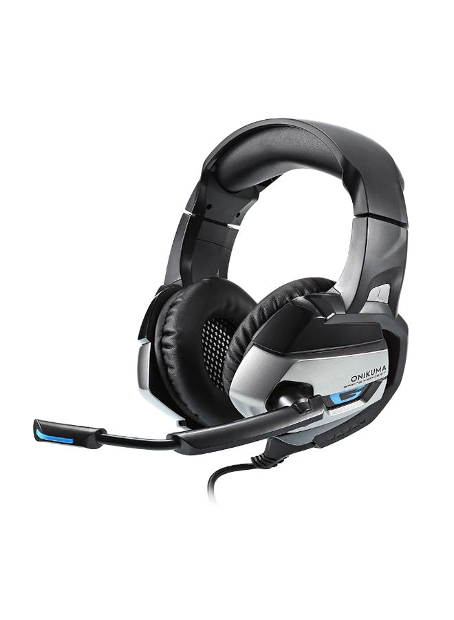 onikuma - K5 Stereo On-Ear Gaming Headphone With Microphone For PS4/PS5/XOne/XSeries/NSwitch/PC -wired - Image 1
